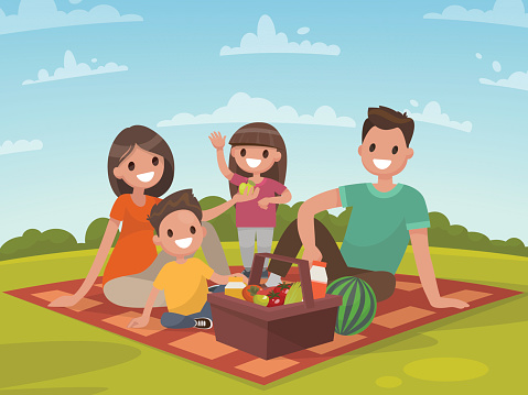 Familia de picnic